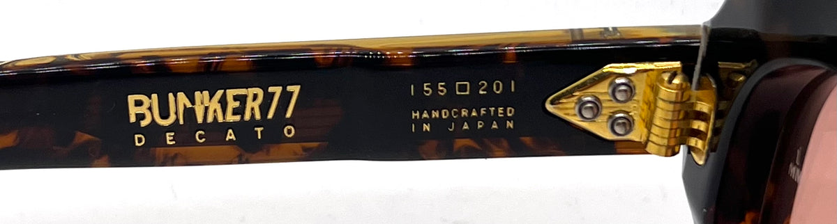 Jacques Marie Mage Bunker77 DECATO AGAR Sunglasses-Ltd 100-Unworn Full Kit Japan