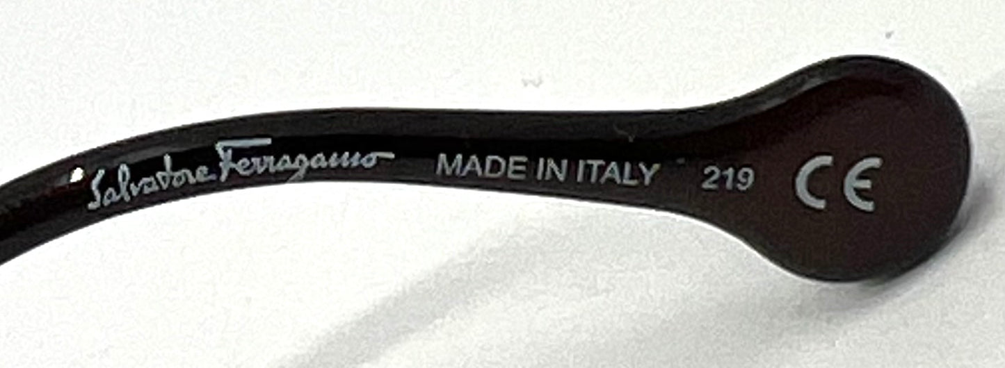 Salvatore Ferragamo SF2826 Sunglasses-New Grey/Rose Custom Gradient Lenses-Unworn