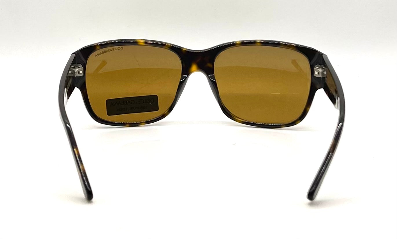 Dolce & Gabbana DG4025 502/33 Vintage-Y2K Tortoise Sunglasses-Unworn