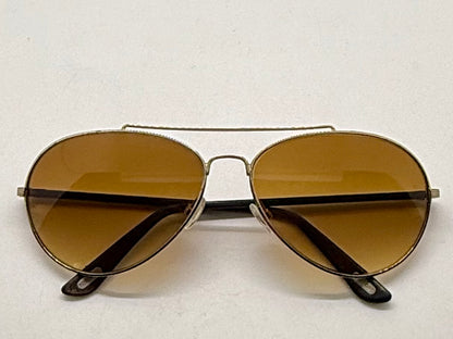 Tom Ford FT0144 77F Shelby Bond Sunglasses – Full Kit – Gold – Deadstock