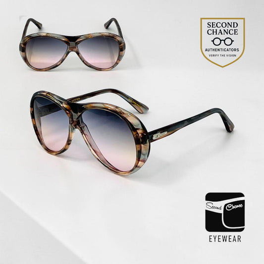 Coronet Opti “Jet Setter”Vintage Sunglasses-New Gradient Tinted Custom Lenses