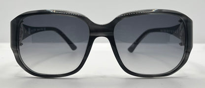 Sasura S202 Sunglasses Black 56-17 Spinner Temple Design Made in Italy NOS