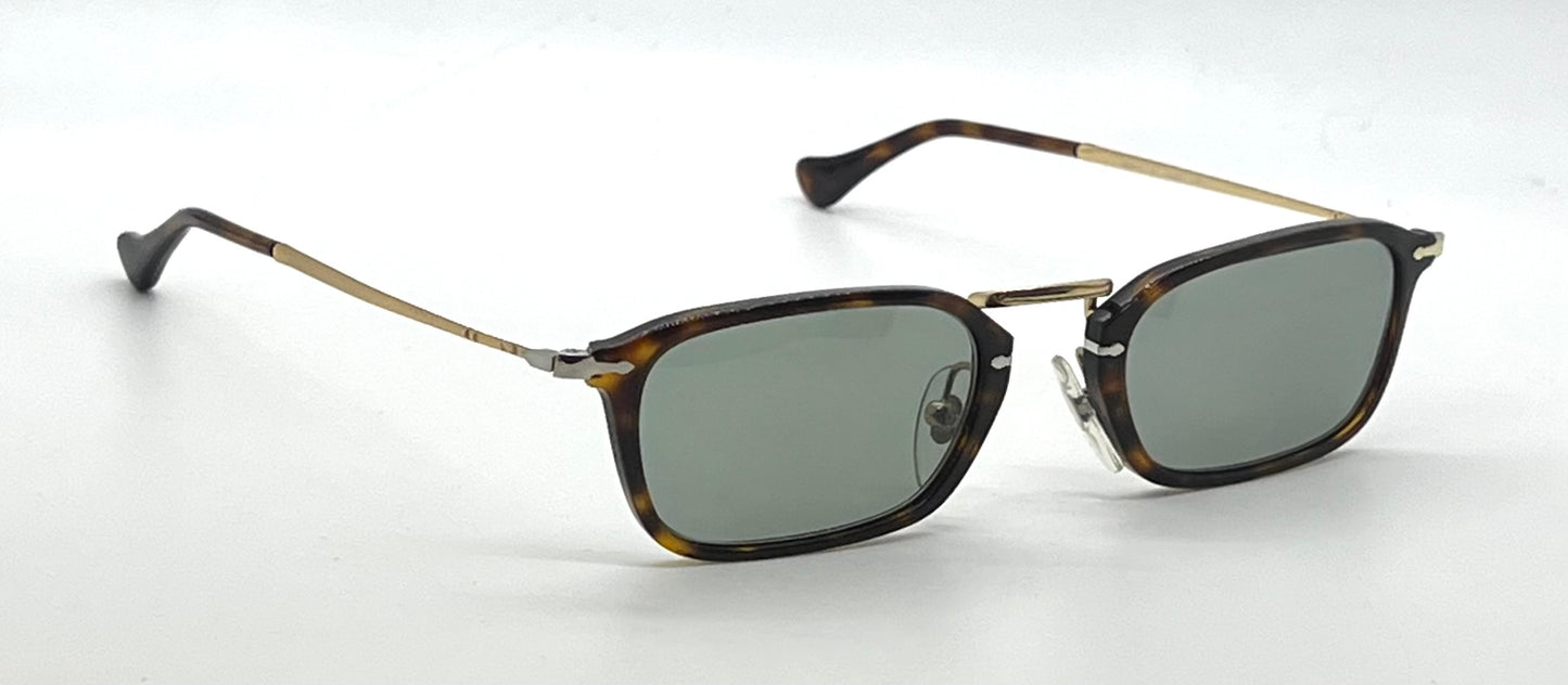 Persol PO3044-V Vintage Sunglasses-New Green Custom Tinted Lenses-Unworn