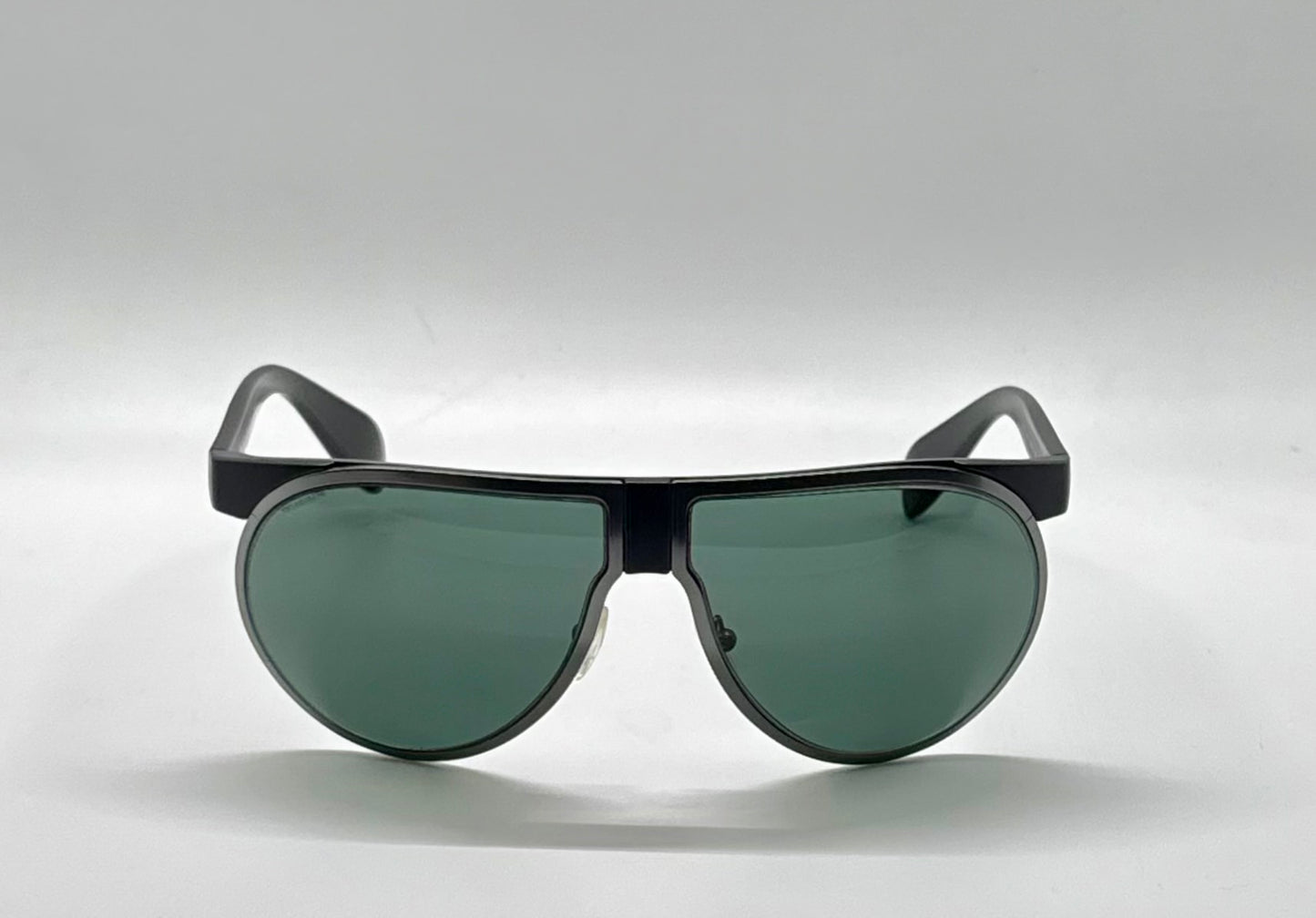 Prada SPR23P Sunglasses Deadstock Unworn Full Kit Made Italy Navigator