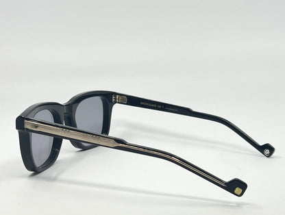 Entourage of 7 “Evander” Sunglasses w/New Solid Blue Custom Tinted Lenses-New/Unworn-Full Kit-Japan
