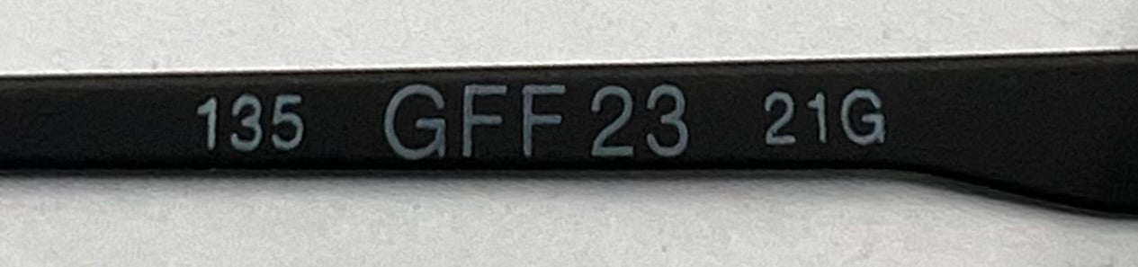 Gianfranco Ferré GFF 23-Vintage Round Sunglasses 50-21 Made in Italy