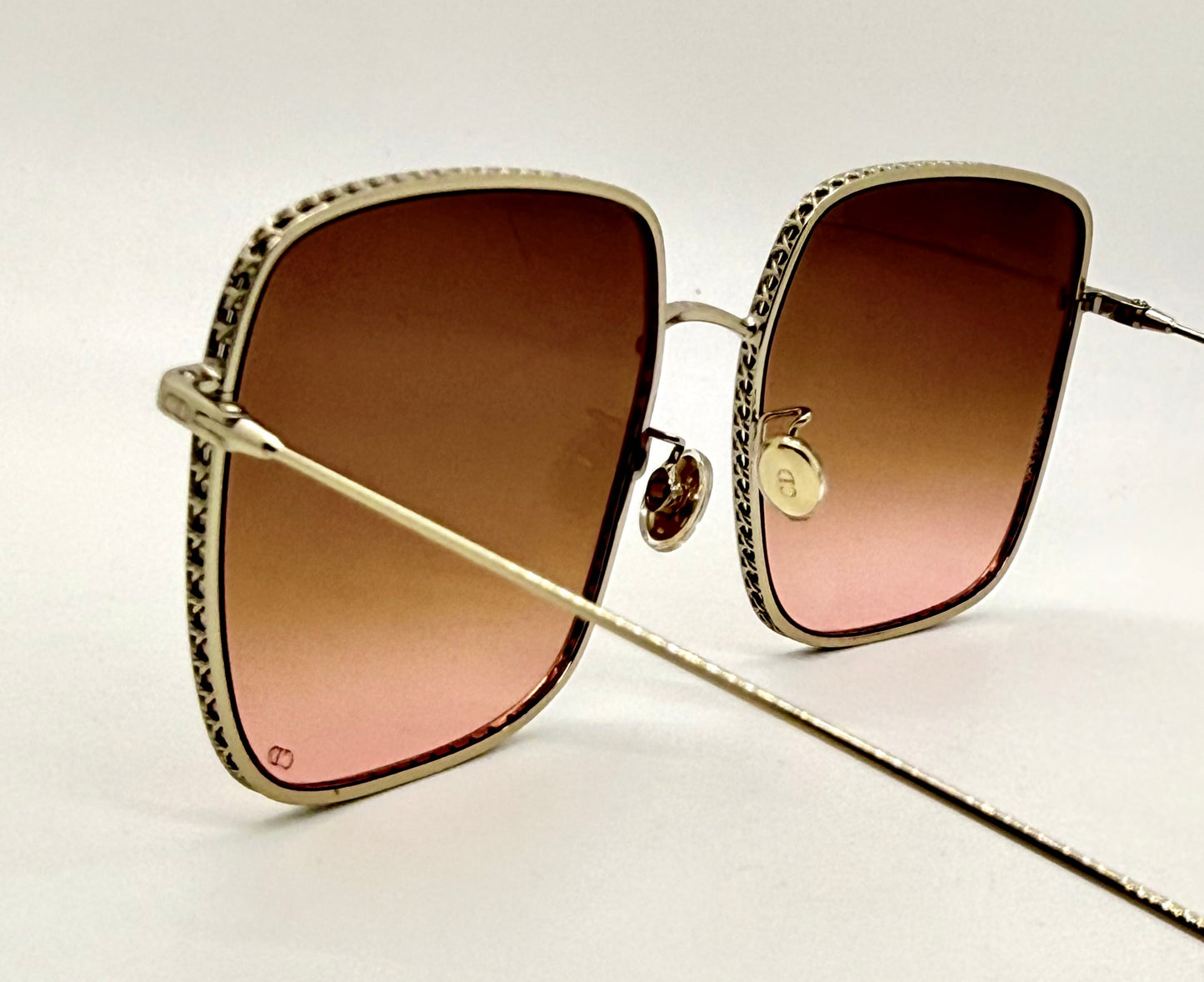 DIOR BY DIOR 3F Sunglasses-Silver Frame w/Gradient lenses-Y2K Vintage-Italy-Unworn