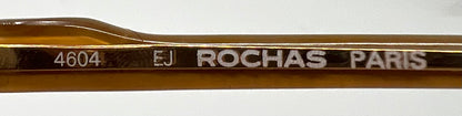 Rochas Paris 4604 VINTAGE Sunglasses-New Custom Lenses-Handmade France