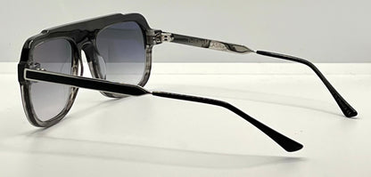 Thierry Lasry Bowery 1001 Black Grey Gradient Sunglasses 55-20-140 – Full Kit