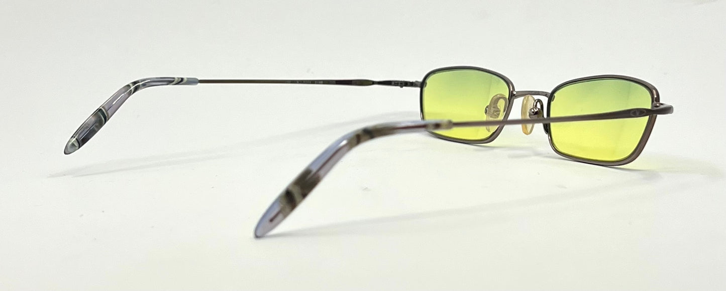 Valentino V5258 019B-Y2K Sunglasses w/New Yellow Gradient Tinted Custom Lenses