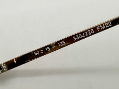 ALPINA VINTAGE Sunglasses-3302220-New Tri-Gradient Custom Tinted Lenses-60mm-UNWORN