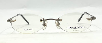 Hanae Mori Paris HP7305 Y2K Minimalist Rimless Titanium Glasses Japan Unworn