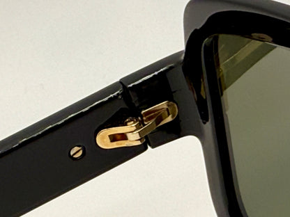 Brand New Gucci GG0979S 001 Black/Gold Sunglasses – Luxurious Statement Piece