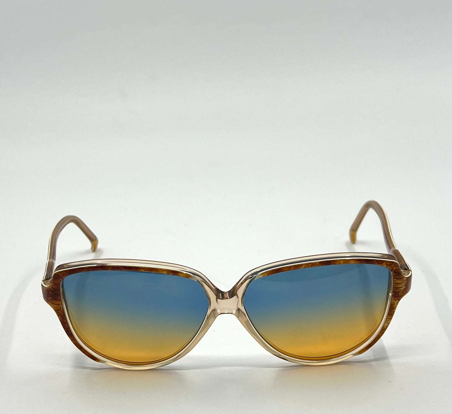 Rochas Paris 4604 Vintage Sunglasses w/New Gradient Tint Custom Lenses-Handmade in France-Unworn