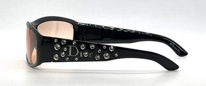 Dior Sparkling 3 Vintage Crystal Sunglasses-New Custom Lenses-Unworn/Full Kit