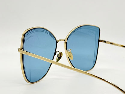 Chanel 4253 C.395/80-Y2K Vintage Gold Metal Sunglasses-UNWORN-w/Case