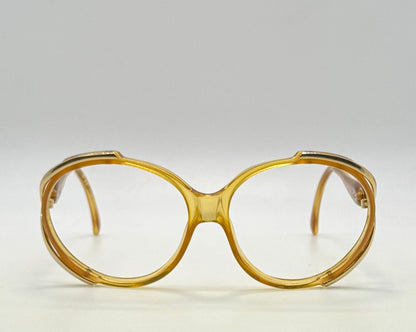 Christian Dior 2189 10 Amber Gold Vintage Deadstock Frame – Customizable or RX