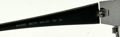 MIU MIU SMU55G 5AV-1X1 Shield Sunglasses-Gradient Lenses-68mm-New/Unworn-Full Kit