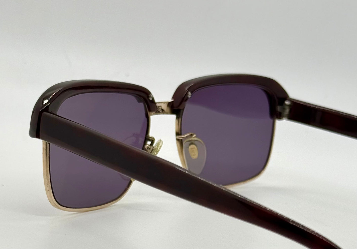 Vintage 50s–60s Browline Sunglasses 1/20 14K Gold Filled Deadstock