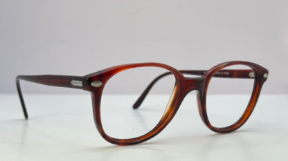 VINTAGE 80’s RARE PERSOL RATTI P 51/72 Eyeglass Frame - Handmade In Italy