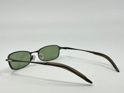 Oakley Straightline 2.0 Vintage Sunglasses-Model 11-729-New Solid Green Tinted Custom Sunglasses-UNWORN