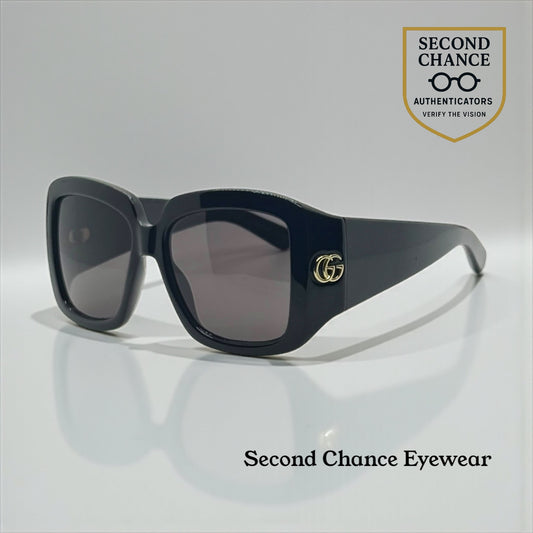 Gucci GG1402S 001 Oversized Sunglasses Unworn Deadstock Full Kit