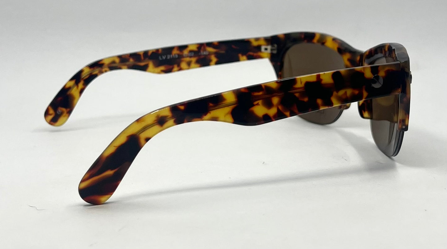 Lanvin LV 2115 C02-Vintage Tortoise Sunglasses-Made in France-Unworn