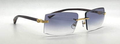 MAYBACH The Artist IX Wood Temples-New Custom Gradient Lenses-Unworn Sunglasses 57mm