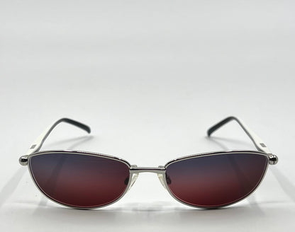 Moschino MO14301 Vintage Sunglasses w/New Solid Plum Tinted Custom Lenses-Italy