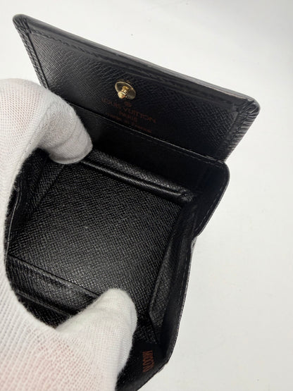 Louis Vuitton Vintage Black Epi Leather Snap Coin Purse-France