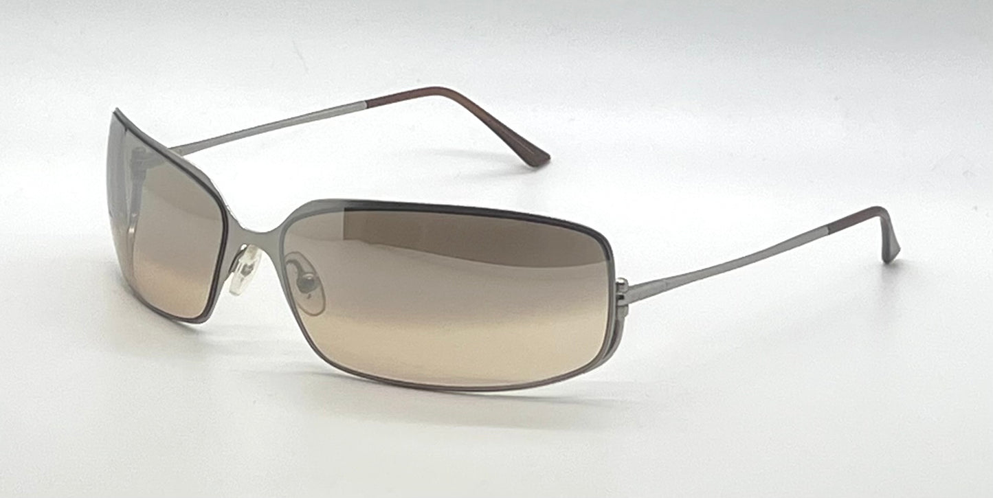 Prada SPR57E 1AP651 Vintage Sunglasses-Brown Mirror Lens-Italy 65-15
