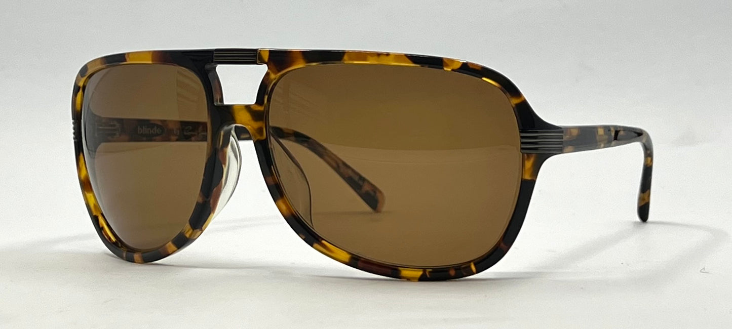 BLINDE by Richard Wilson “SHELL OUT” TT Japan Oversized Aviator Sunglasses