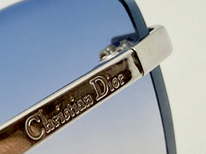Christian Dior Tiger Rimless Vintage Sunglasses-New Gradient Custom Lenses-58mm-Unworn