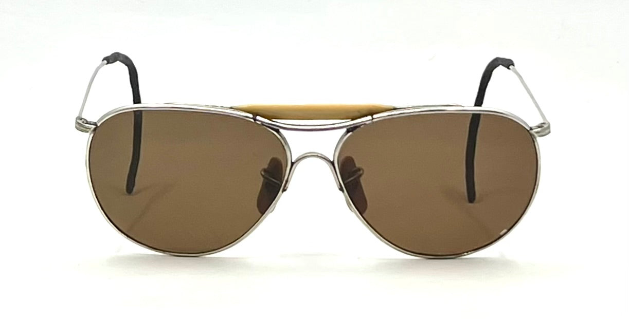 American Optical Vintage Cable Temple Aviator Sunglasses Unworn USA