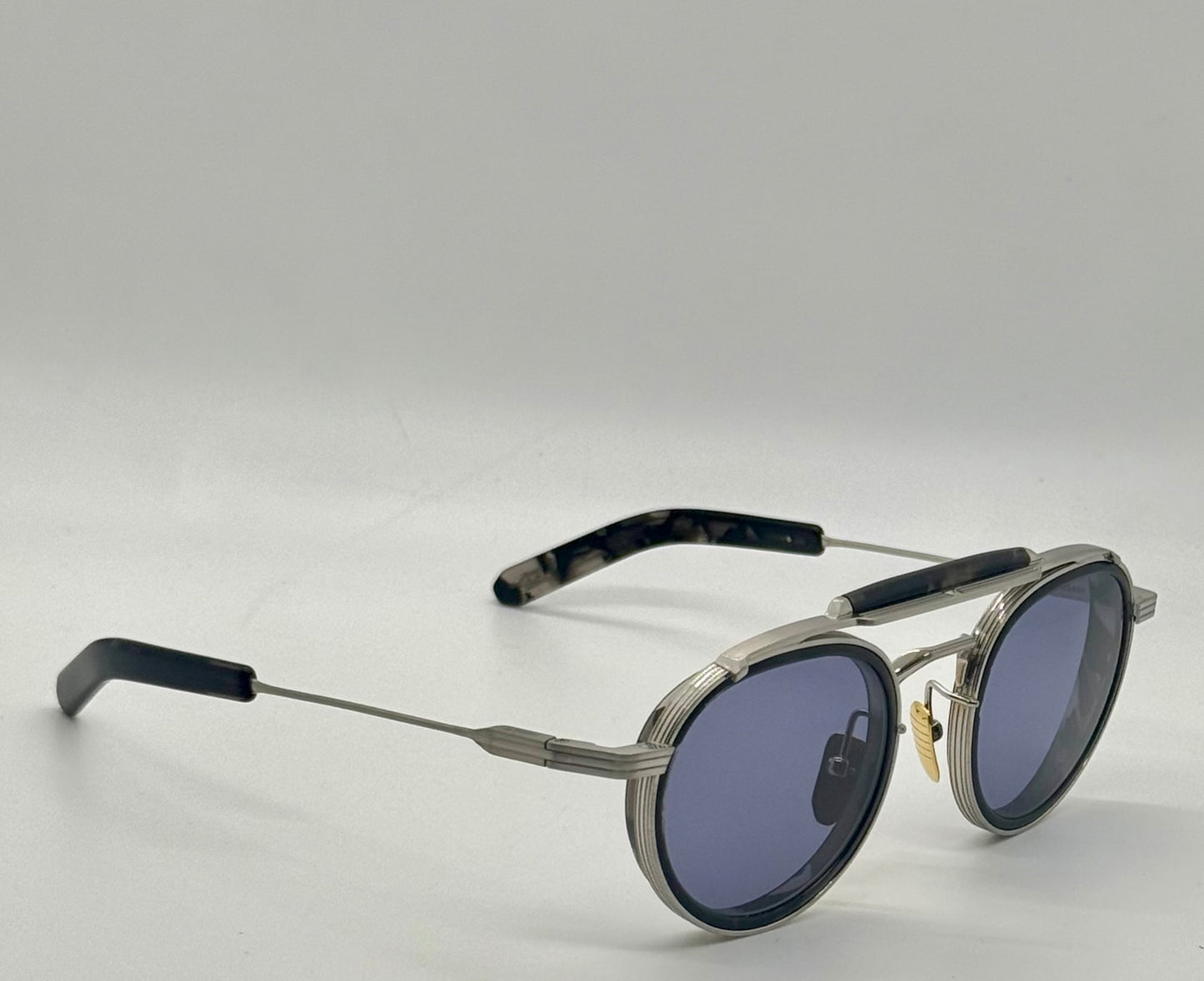 Jacques Marie Mage CASSADY in ANTIQUE JMMCD55-Titanium Aviator- Rare