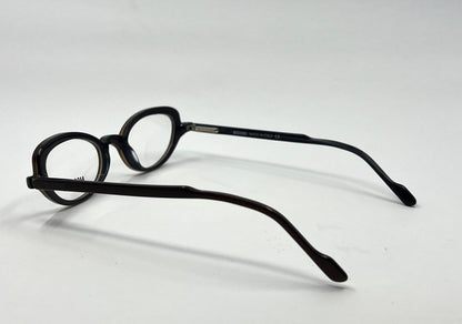 Moschino M3581-V 251 Brown Eyeglasses Y2K Vintage-Unworn-Italy 45Mm