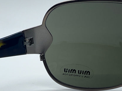 Y2K MIU MIU Pilot/Shield Sunglasses-Mod. SMU55G-Brand New/Unworn 68mm-FULL KIT