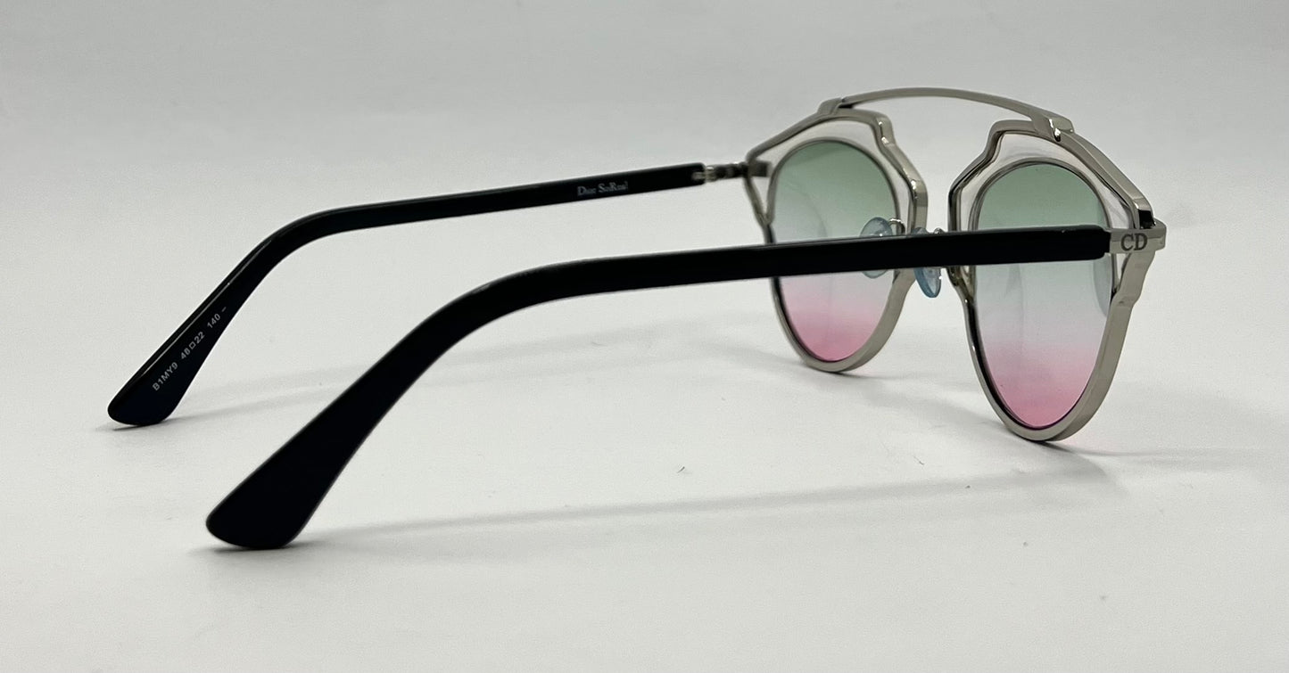 Christian Dior SO Real Sunglasses-New Gradient Second Chance Customs Lenses-Unworn
