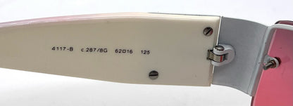 Chanel 4117-B Y2K Deadstock/Unworn Crystal CC Sunglasses-New Custom Gradient Lenses