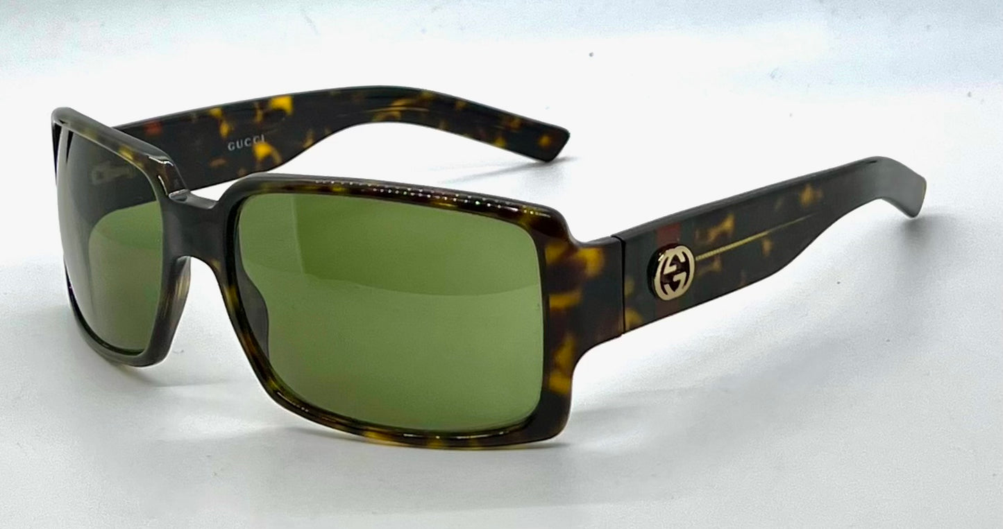 Gucci GG2563/S Havana Tortoise-Vintage Sunglasses Italy Original 60-17