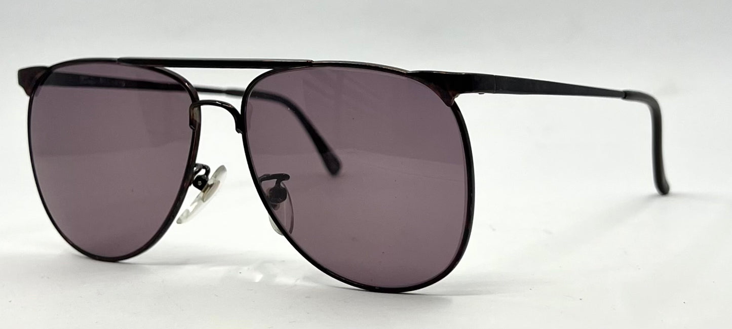 Tura MOD 278 Vintage Bronze Metal Sunglasses-New Rose Smoke Custom Lenses