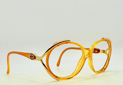 Christian Dior 2189 10 Amber Gold Vintage Deadstock Frame – Customizable or RX