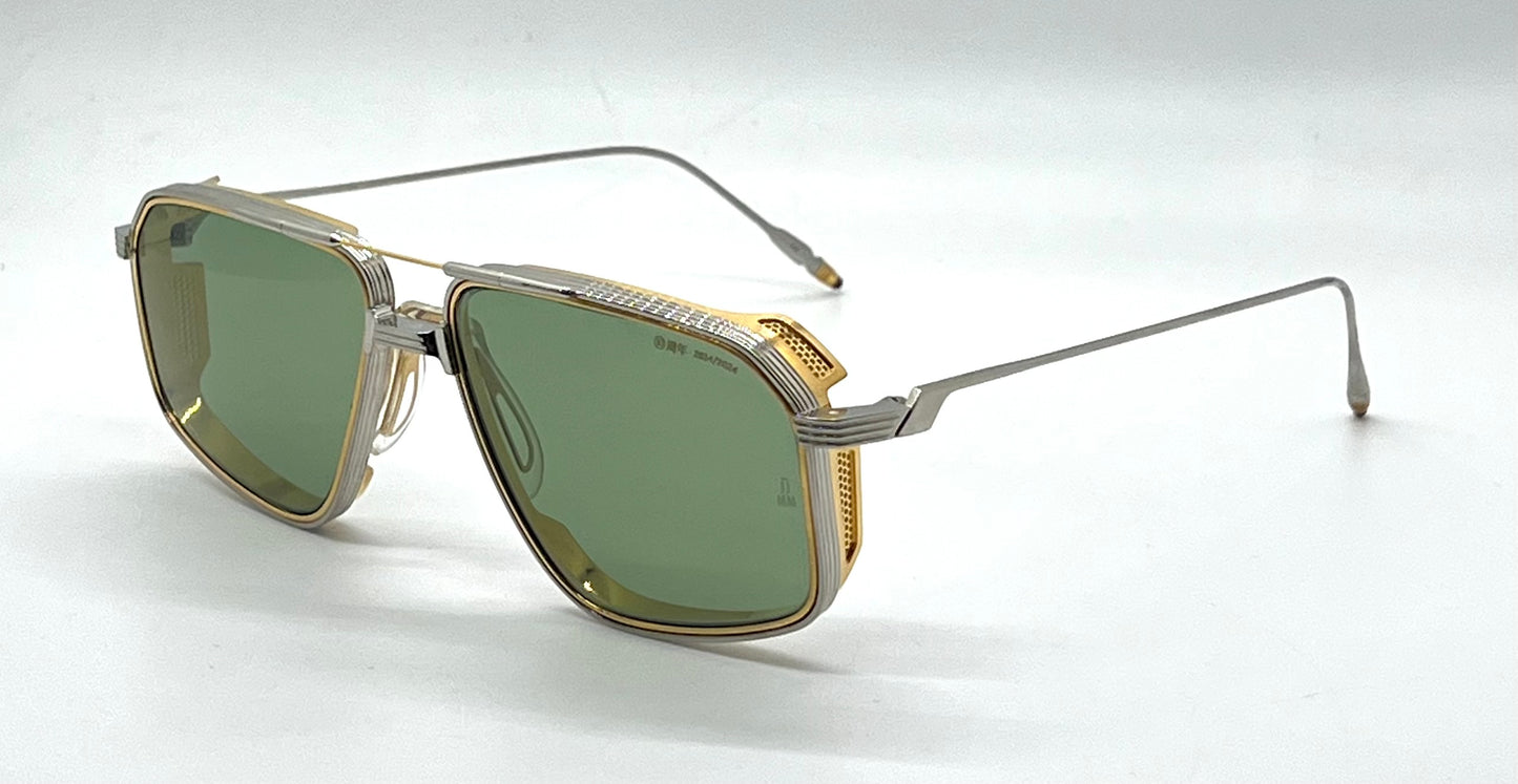 Jacques Marie Mage JAGGER DECADE in ELECTRUM-Titanium Sunglasses-Ltd 150-Full Kit
