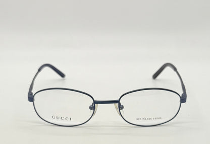 GUCCI GG1636 6XG-Blue Oval Optical Frames VINTAGE-Unworn-50mm