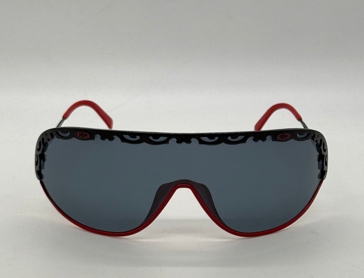 Christian Dior 2501 93 VINTAGE Shield Sunglasses Unworn Made in Austria 1980s