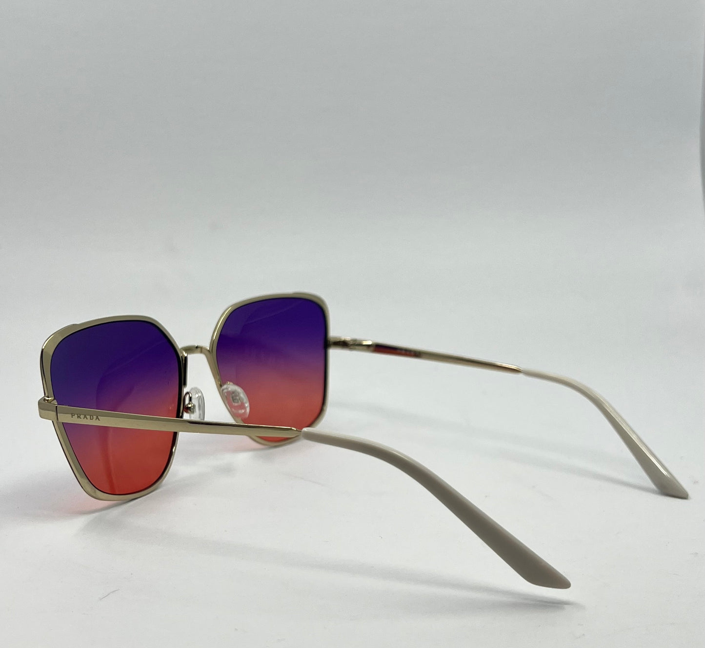 Prada SPR 60X Sunglasses  w/New Gradient Tinted Custom Lenses-Italy-59mm