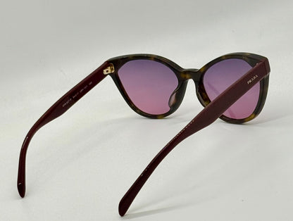 Prada VPR02T-F Vintage Sunglasses-New Gradient Tinted Custom Lenses-Italy