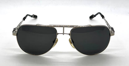 Chrome Hearts 2 KANCHU I Vintage Aviator Sunglasses Full Kit-Zeiss Lens-60mm