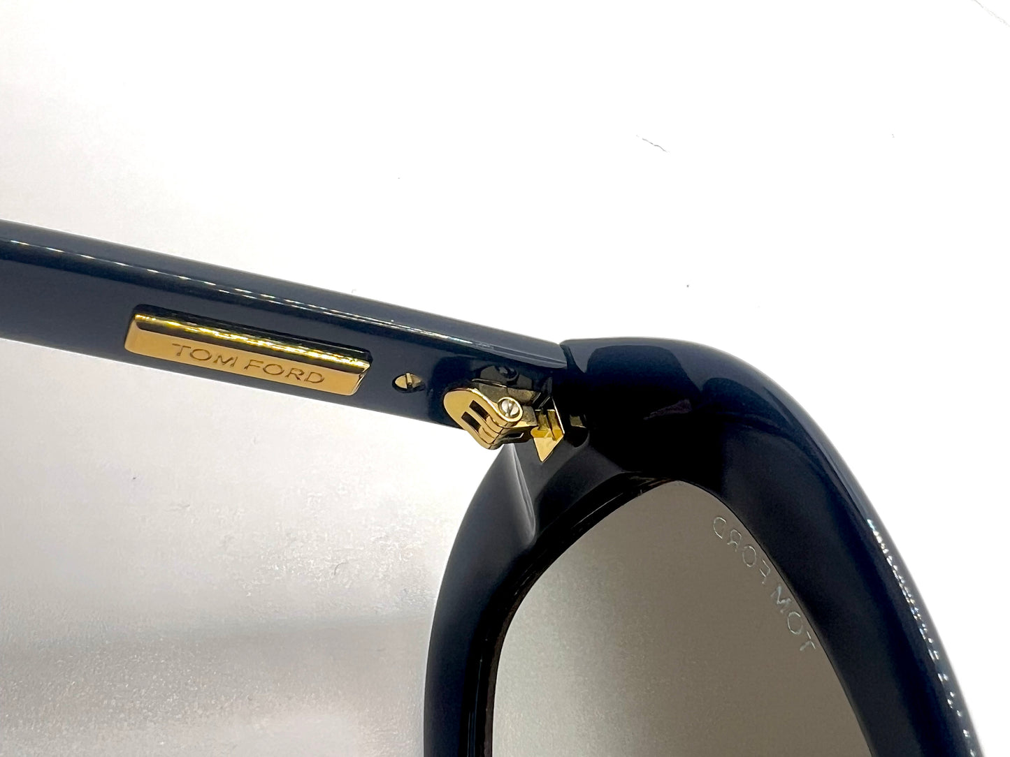 TOM FORD ICON COLLECTION TF1237 01B Sunglasses-ZEISS Gradient Lenses-Full Kit-NEW