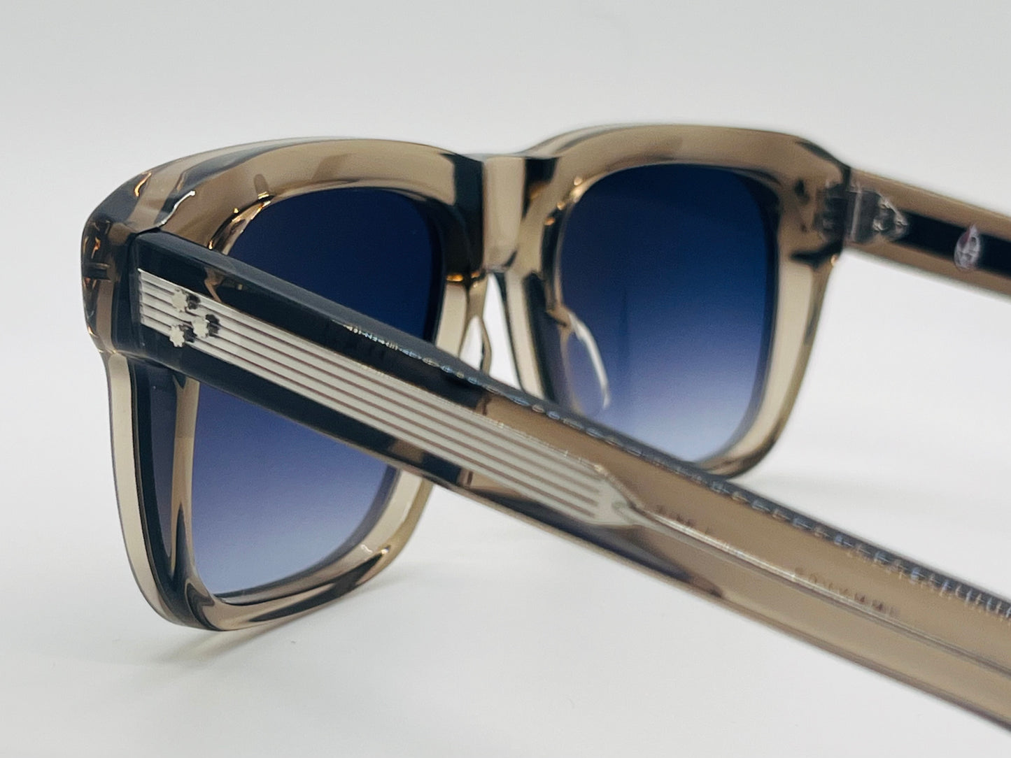 Jacques Marie Mage YVES in TAUPE with Gradient Denim Lenses-Full Set-LTD Batch Release Of 450 Pieces